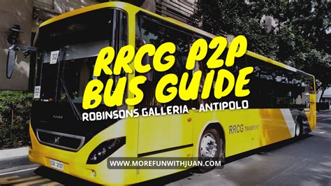 RRCG Antipolo to Robinsons Galleria P2P Bus .
